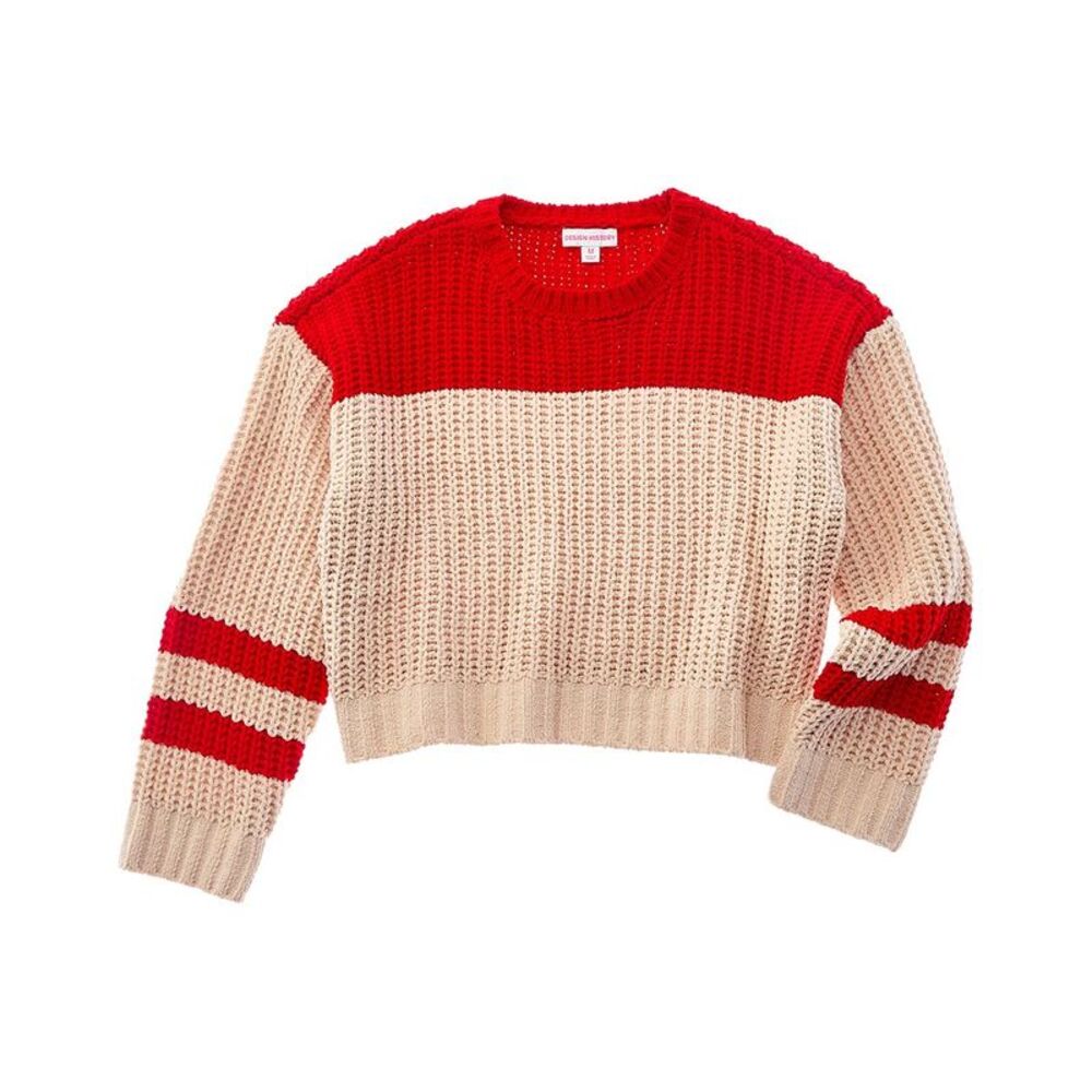 Design History Girls  Sweater, Red